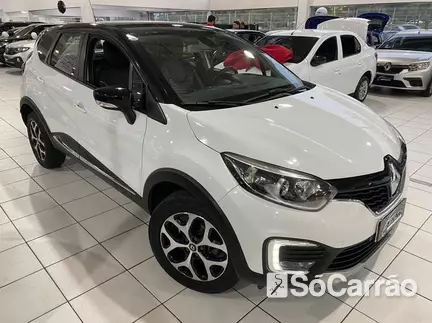 Renault CAPTUR INTENSE 1.6 16V SCE CVT X-TRONIC na cor Branca em Curitiba / PR - 6945497