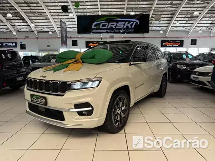 JEEP COMMANDER OVERLAND T270 4X2 1.3 AT na cor Branca em Curitiba / PR - 6555525