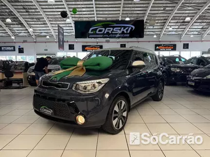 KIA NEW SOUL EX 1.6 16V AT6 na cor Azul em Curitiba / PR - 6744709