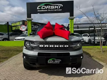 Ford BRONCO SPORT WILDTRAK AWD 2.0 16V ECOBOOST GTDI AT na cor Cinza em Curitiba / PR - 6764521
