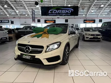 Mercedes GLA 45 AMG 2.0 16V TB 4MATIC na cor Branca em Curitiba / PR - 6784928