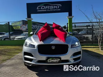 Jaguar F-PACE PRESTIGE AWD 2.0 TB na cor Prata em Curitiba / PR - 6794577