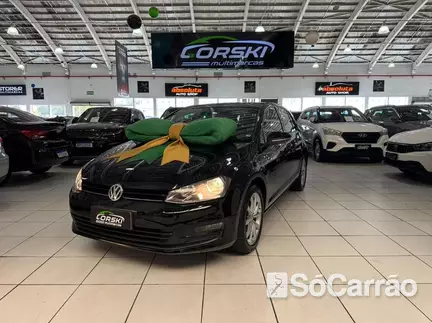 Volkswagen GOLF COMFORTLINE 1.4 TSI na cor Preta em Curitiba / PR - 6871182