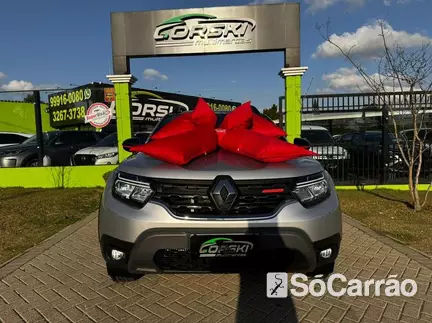 Renault DUSTER ICONIC PLUS 1.3 16V TCE CVT X-TRONIC na cor Prata em Curitiba / PR - 6879422