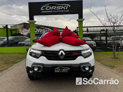 Renault DUSTER ICONIC PLUS(PACK OUTSIDER) 1.3 16V TCE CVT X-TRONIC na cor Branca em Curitiba / PR - 6897584