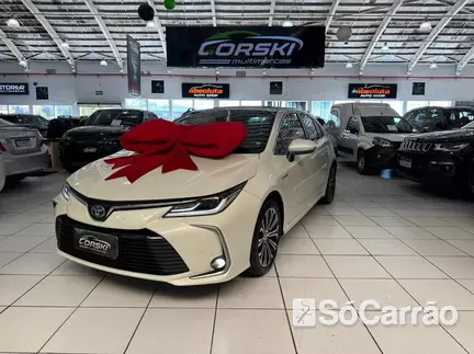 Toyota COROLLA ALTIS HYBRID 1.8 VVT-I 16V CVT na cor Branca em Curitiba / PR - 6909898