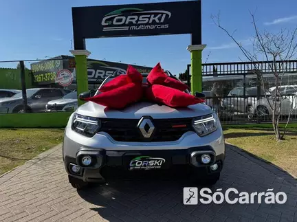 Renault DUSTER ICONIC PLUS(PACK OUTSIDER) 1.3 16V TCE CVT X-TRONIC na cor Prata em Curitiba / PR - 6922944