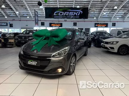 Peugeot 208 GRIFFE 1.6 16V AT6 FLEXSTART na cor Cinza em Curitiba / PR - 6938338