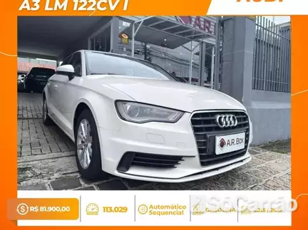 Audi A3 (AVR) 1.8 20V TB 192CV na cor Branca em Curitiba / PR - 6509414