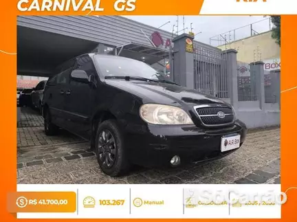 KIA CARNIVAL EX 3.3 V6 24V AT na cor Preta em Curitiba / PR - 6698958