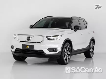 Volvo XC40 PURE ELETRIC AWD na cor Branca em Curitiba / PR - 6765092