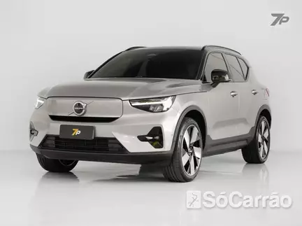 Volvo XC40 BEV 78KWH RECHARGE TWIN ULTIMATE na cor Prata em Curitiba / PR - 6797171