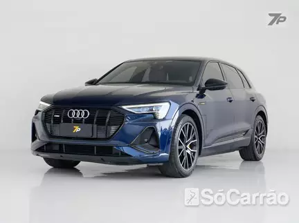 Audi E-TRON PERFORMANCE BLACK QUATTRO na cor Azul em Curitiba / PR - 6827404