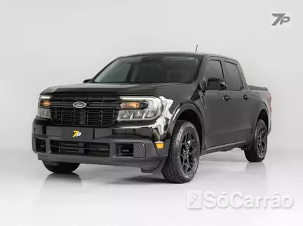 Ford MAVERICK LARIAT FX4 AWD 2.0 AT8 na cor Preta em Curitiba / PR - 6887019
