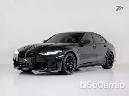 BMW M3 SEDAN COMPETITION 3.0 BI-TB AT na cor Preta em Curitiba / PR - 6937643