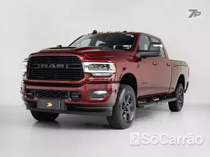 RAM 3500 LARAMIE NIGTH EDITION 4X4 6.7 AT6 na cor Vermelha em Curitiba / PR - 7006025