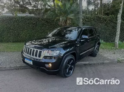 JEEP GRAND CHEROKEE LAREDO 4X4 3.6 V6 na cor Preta em Curitiba / PR - 6931762