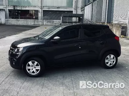 Renault KWID ZEN 1.0 SCE MT na cor Preta em Curitiba / PR - 6799178