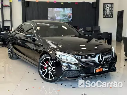 Mercedes C 180 COUPE AVANTGARDE CGI 1.6 16V TB na cor Preta em Curitiba / PR - 6768467
