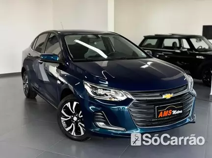Chevrolet ONIX PLUS PREMIER 1.0 TB 12V AT6 na cor Azul em Curitiba / PR - 6893741
