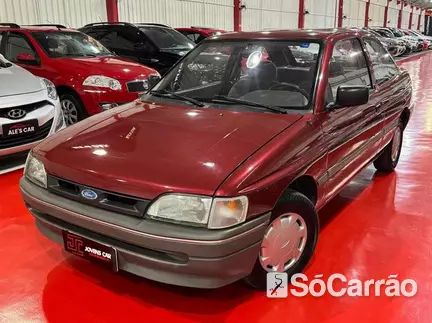 Ford ESCORT GL 1.8I na cor Vermelha em Curitiba / PR - 6693515