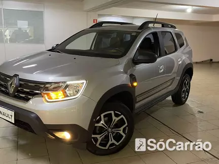 Renault DUSTER ICONIC 1.6 16V SCE CVT X-TRONIC na cor Prata em Curitiba / PR - 6671986