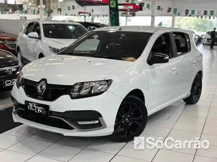 Renault SANDERO RS 2.0 16V HIFLEX na cor Branca em Curitiba / PR - 6682372