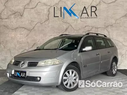 Renault MEGANE SEDAN DYNAMIQUE 1.6 16V HIFLEX na cor Prata em Curitiba / PR - 6213991