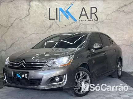 Citroen C4 LOUNGE 100 ANOS 1.6 THP 16V AT6 na cor Cinza em Curitiba / PR - 6785196