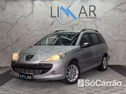 Peugeot 207 SW XS 1.6 16V TIP na cor Prata em Curitiba / PR - 6854426