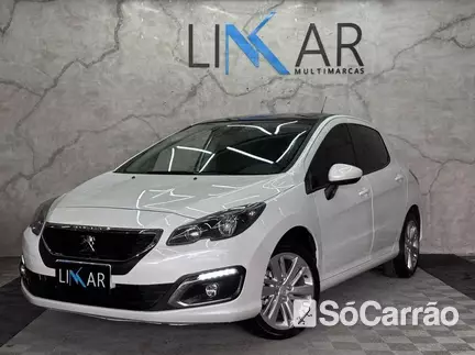Peugeot 308 ALLURE 2.0 16V TIP na cor Branca em Curitiba / PR - 6908425