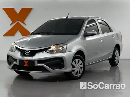 Toyota ETIOS SEDAN X 1.5 16V na cor Prata em Curitiba / PR - 6764743