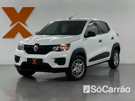 Renault KWID ZEN 1.0 12V na cor Branca em Curitiba / PR - 6868230