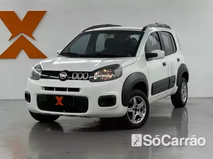 Fiat UNO WAY 1.0 8V EVO na cor Branca em Curitiba / PR - 6938819