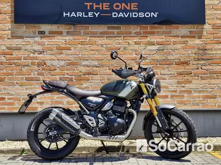 Triumph SCRAMBLER 400 X na cor Verde em Curitiba / PR - 6988528