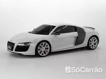 Audi R8 5.2 V10 FSI QUATTRO na cor Branca em Curitiba / PR - 6723774