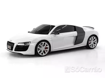 Audi R8 5.2 V10 FSI QUATTRO na cor Branca em Curitiba / PR - 6723774