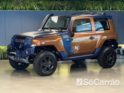Troller T-4 TX4 CONNECT 4X4 3.2 20V TDCI AT na cor Azul em Curitiba / PR - 6723777