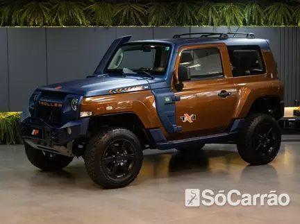 Troller T-4 TX4 CONNECT 4X4 3.2 20V TDCI AT na cor Azul em Curitiba / PR - 6723777