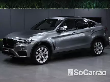 BMW X6 XDRIVE35I 4X4 3.0 24V na cor Cinza em Curitiba / PR - 6723780