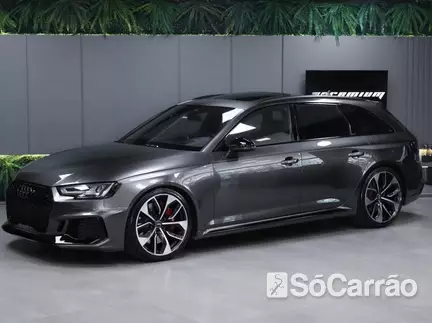 Audi RS4 AVANT 2.9 V6 FSI QUATTRO TIPTRONIC na cor Cinza em Curitiba / PR - 6738119