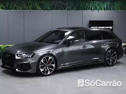 Audi RS4 AVANT 2.9 V6 FSI QUATTRO TIPTRONIC na cor Cinza em Curitiba / PR - 6738119