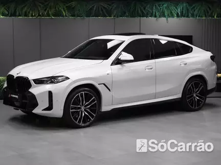BMW X6 XDRIVE40I M SPORT 4X4 3.0 H TB na cor Branca em Curitiba / PR - 6795503