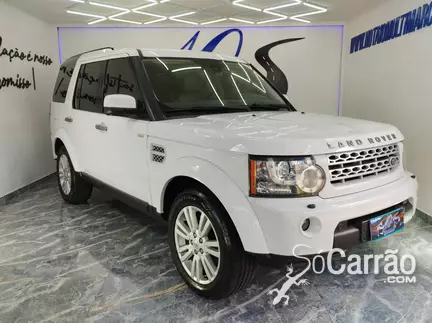 Land Rover DISCOVERY 4 S 4X4 3.0 TDV6 AT na cor Branca em Curitiba / PR - 5821963