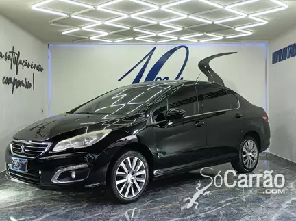 Peugeot 408 GRIFFE SEDAN 1.6 16V THP TIP na cor Preta em Curitiba / PR - 5892839