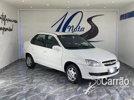Chevrolet CLASSIC LS 1.0 VHC-E 8V FLEXPOWER na cor Branca em Curitiba / PR - 6158602