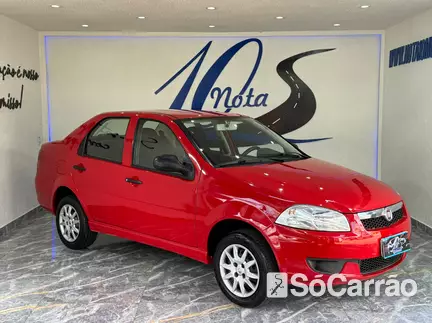 Fiat SIENA EL 1.0 8V na cor Vermelha em Curitiba / PR - 6477554