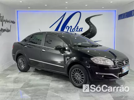 Fiat LINEA ESSENCE 1.8 16V DUALPLUS na cor Preta em Curitiba / PR - 6616053