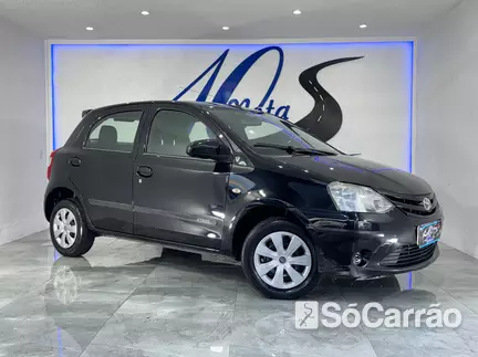 Toyota ETIOS HATCH PLATINUM 1.5 16V na cor Preta em Curitiba / PR - 6804496