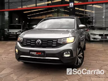 Volkswagen T-CROSS COMFORTLINE 200 1.0 TSI AT6 na cor Prata no Porto Alegre / RS - 6908387